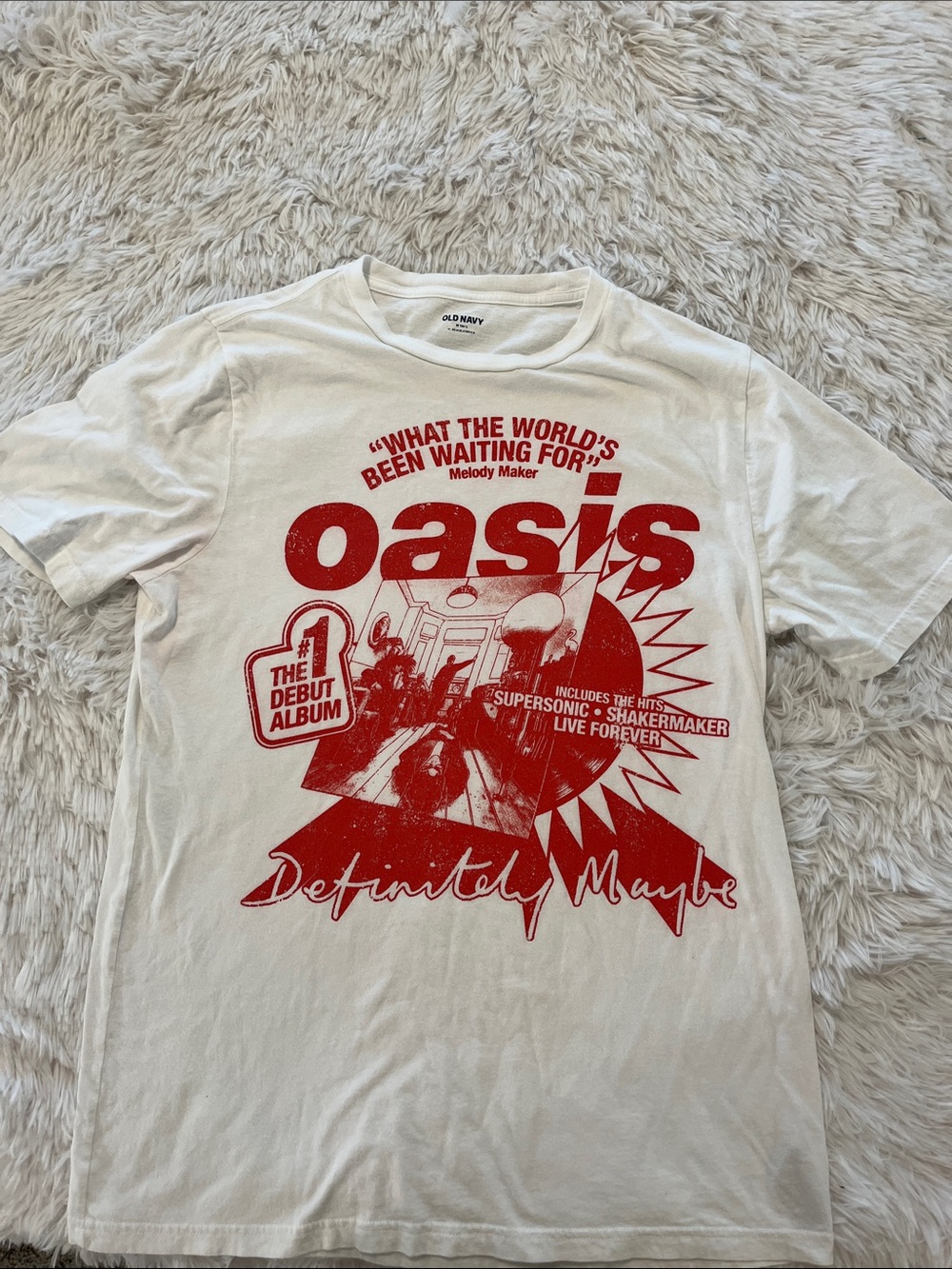Oasis definitely maybe licensed tee by old navy